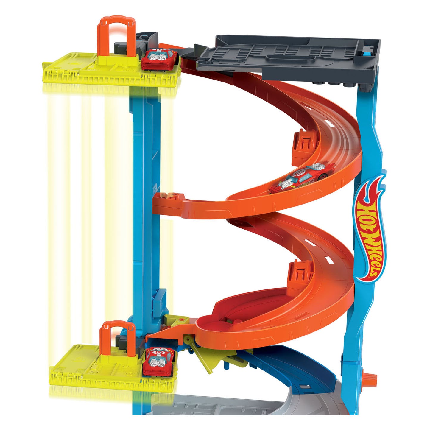 Hot wheels city transformerende racetoren - racebaan