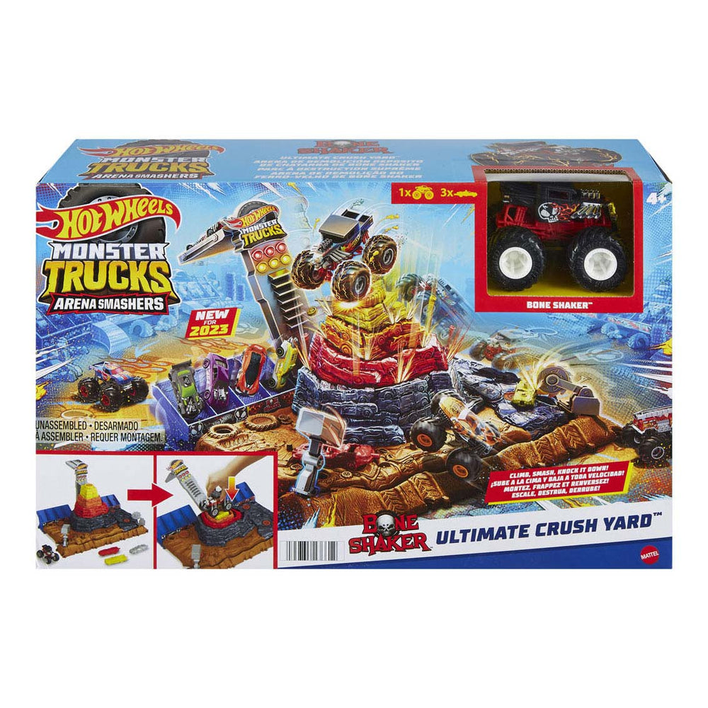 Hot Wheels Arena Smashers Hoofdevenement Bone Shaker's Ultimate Crush Yard