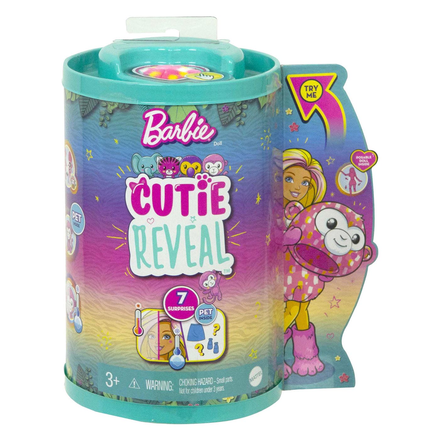 Barbie Cutie onthulling Chelsea Pop Jungle-serie - Aap