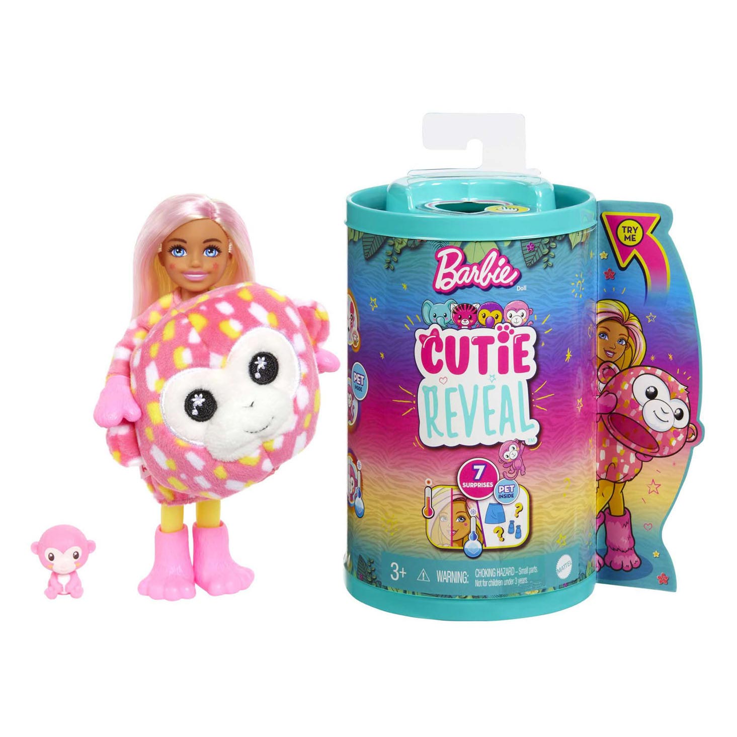 Barbie Cutie onthulling Chelsea Pop Jungle-serie - Aap