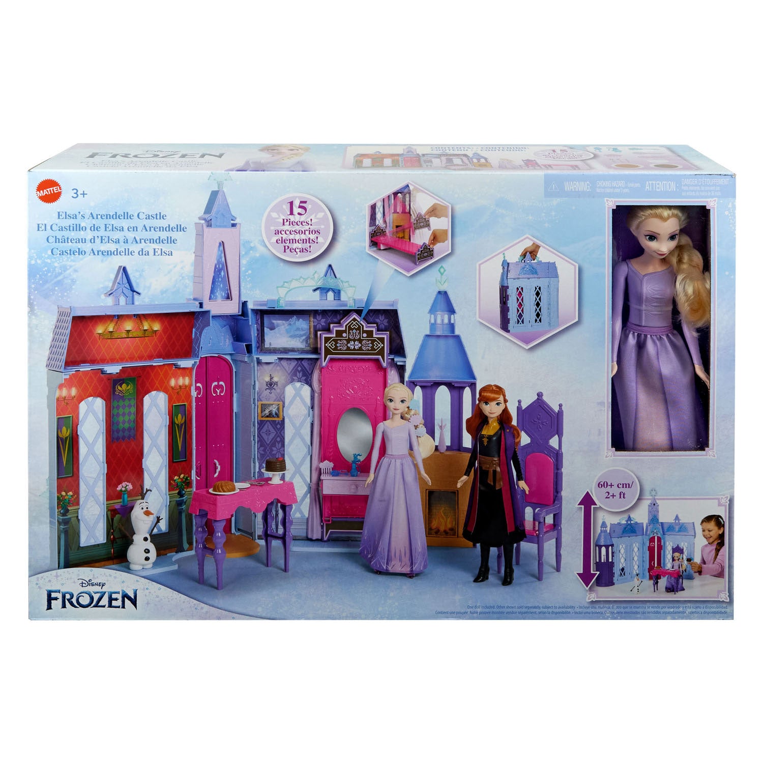 Mattel disney frozen elsa's kasteel poppenhuis