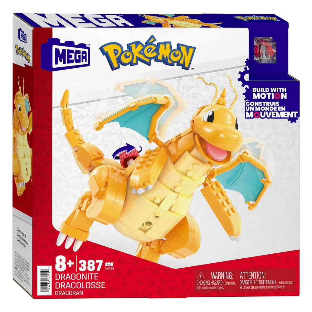 Mattel mega construx pokémon bouwset - dragonite - 387dlg.