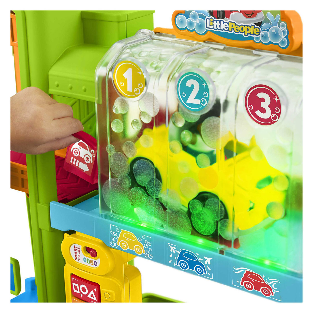 Fisher-Price Little People Light-Up Learning Garage - Toy Garage