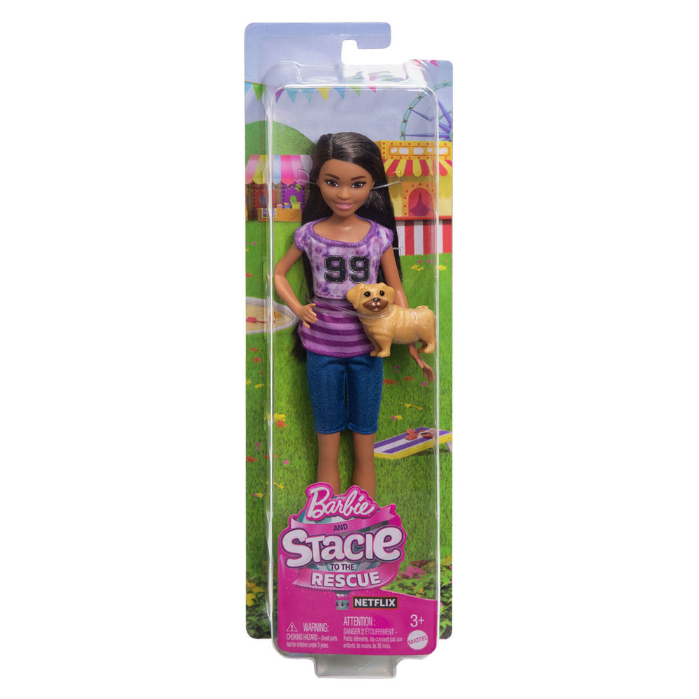 Barbie Stacie naar The Rescue Modepop