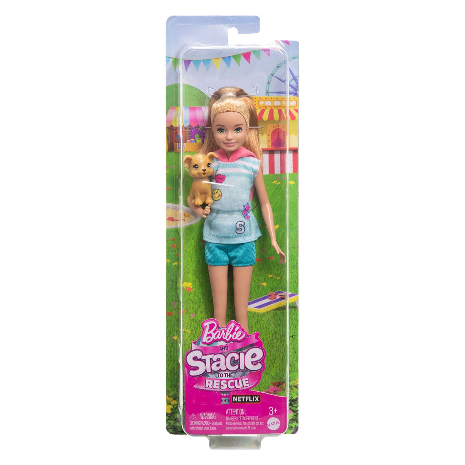 Barbie en Stacie schieten te hulp Pop - Stacie
