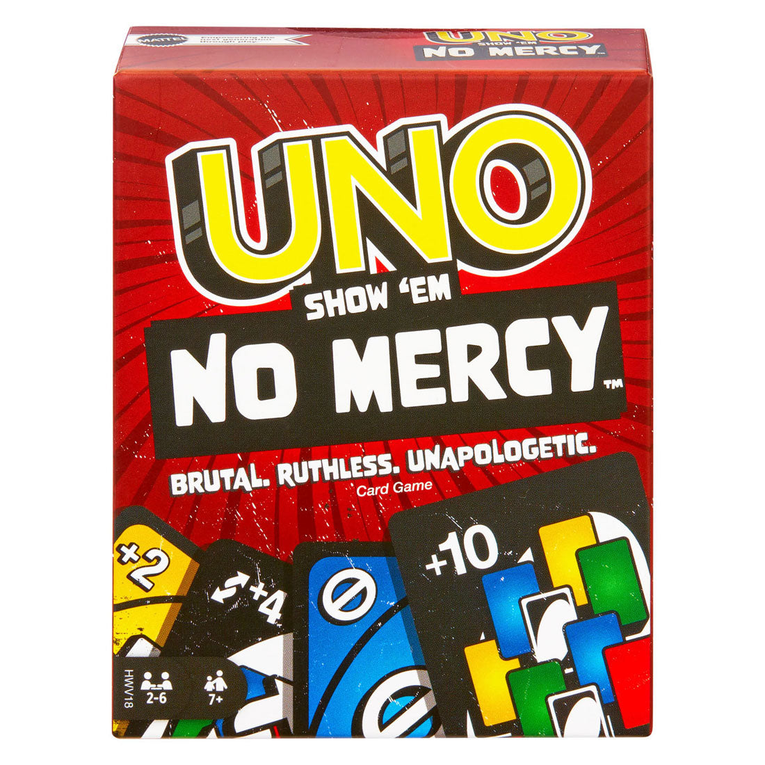 Uno toon ze geen genade - kaartspel
