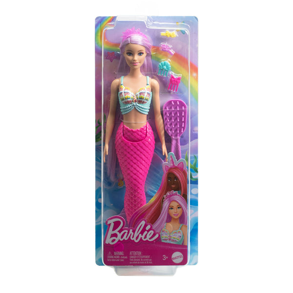 Barbie modepop zeemeermin met lang haar