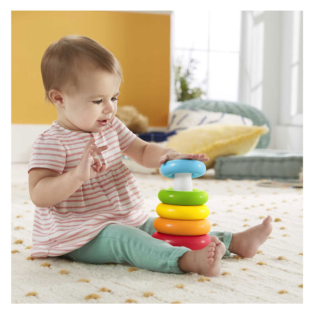 Fisher-Price Kleurenringpiramide (milieuvriendelijk)