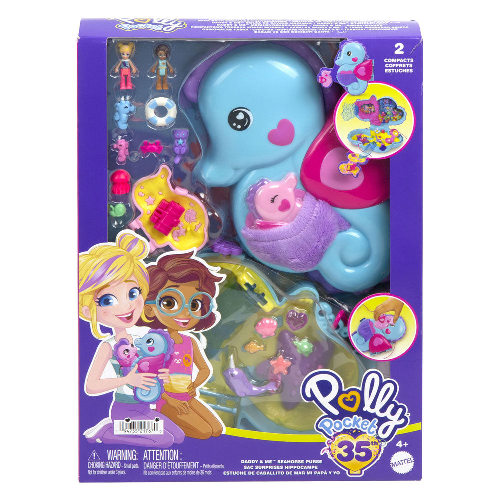 Polly Pockey Daddy Me Zeepaardtas