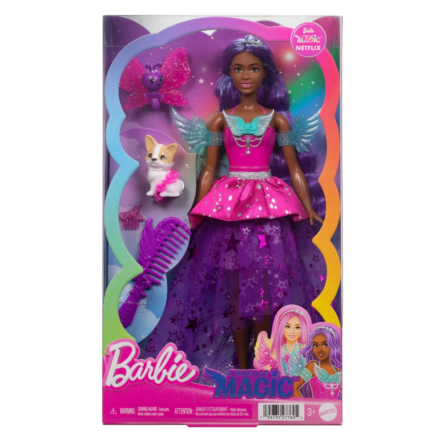 Barbie Een vleugje magie Modepop Brooklyn