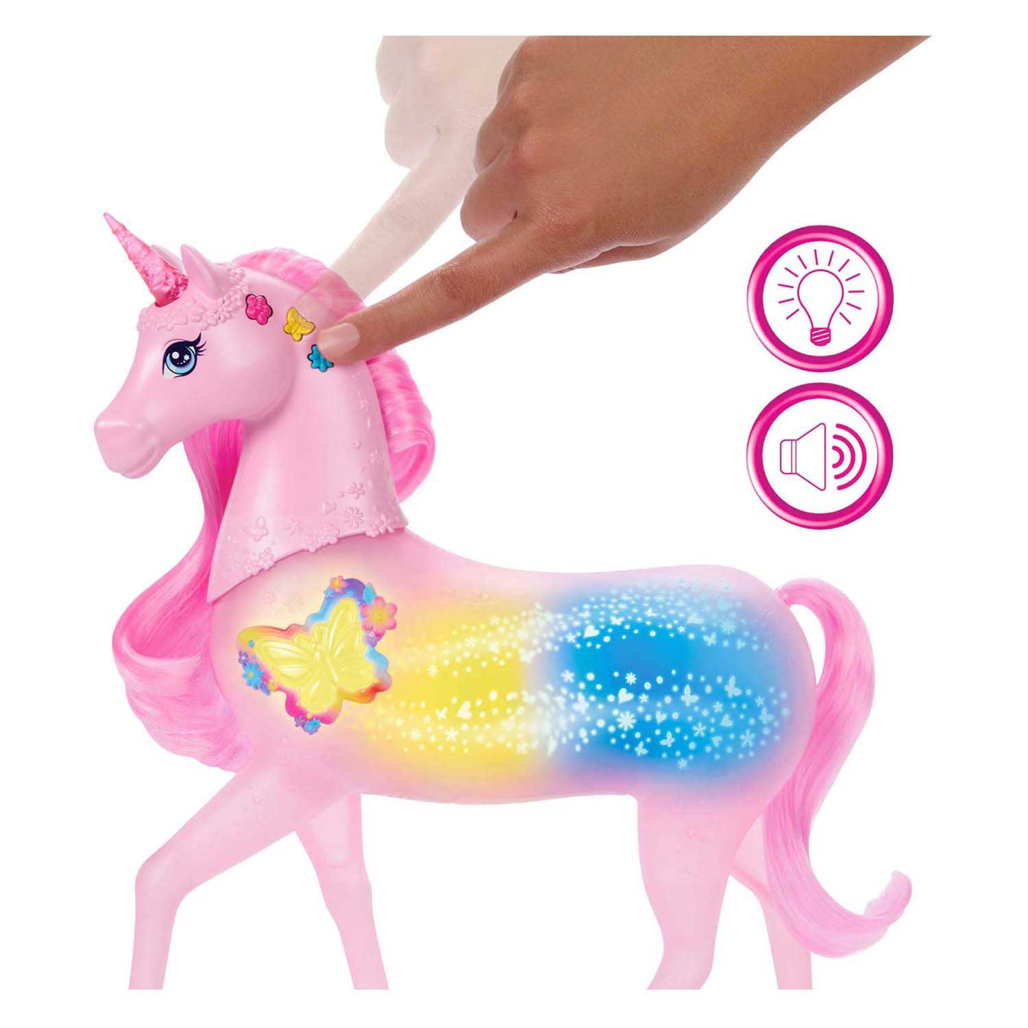 Barbie fantasy feature unicorn