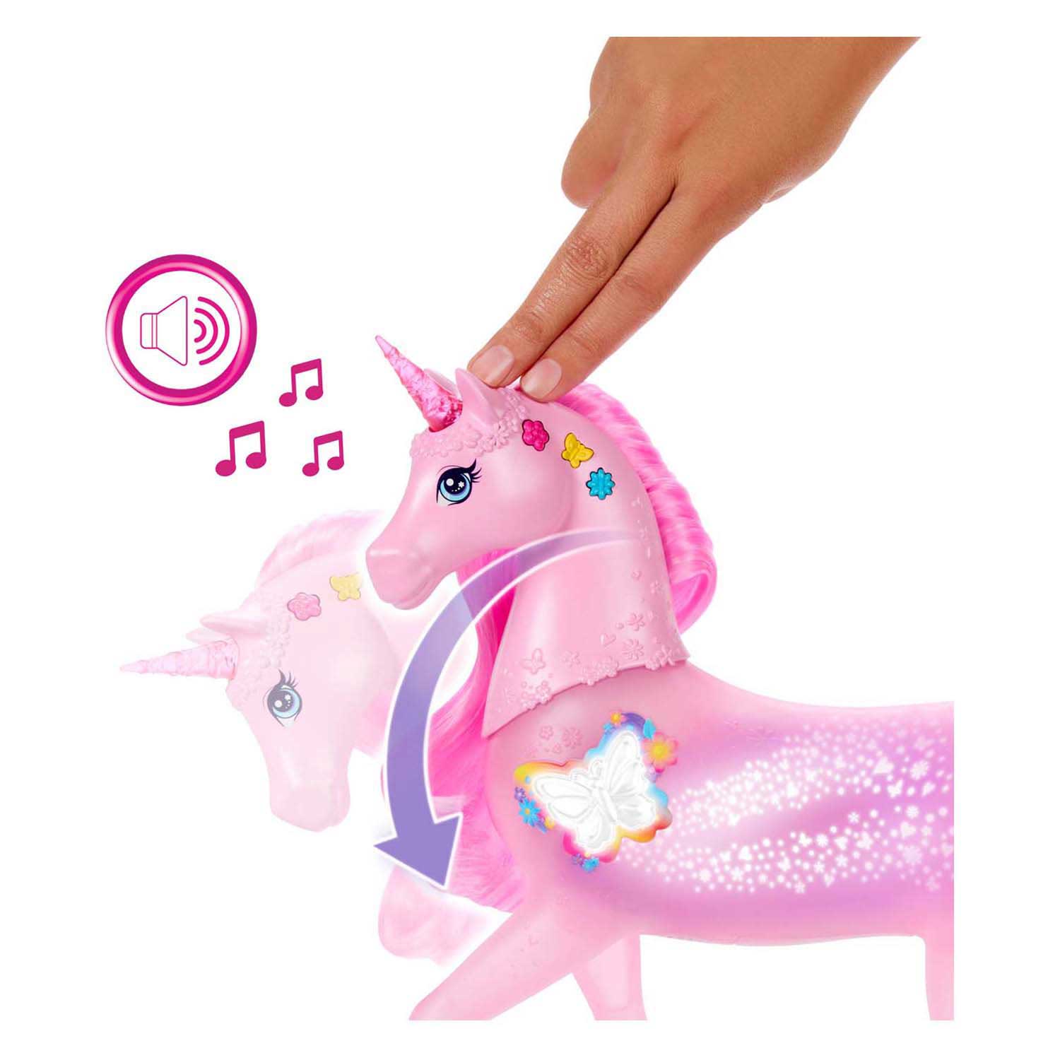 Barbie fantasy feature unicorn