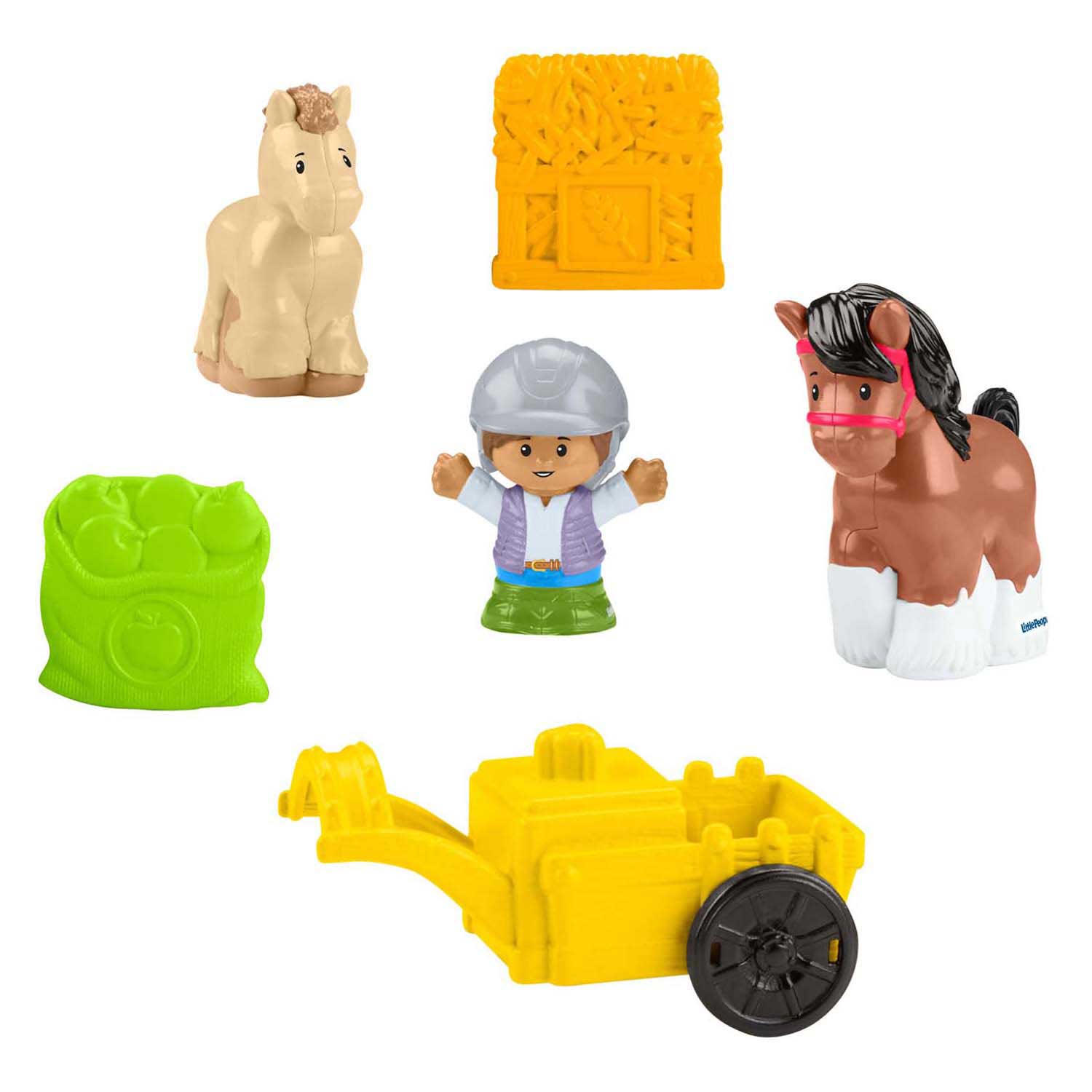 Fisher-price little people vriendelijke paardenstal - speelfiguur