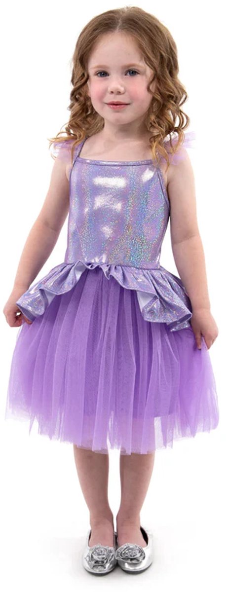 Little adventures - lila tutu jurk – maat 98-104 98 104