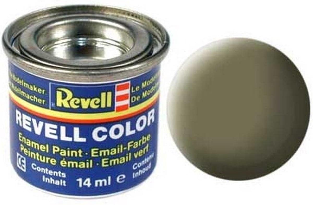 Revell verf voor modelbouw nummer 45 licht olijf mat