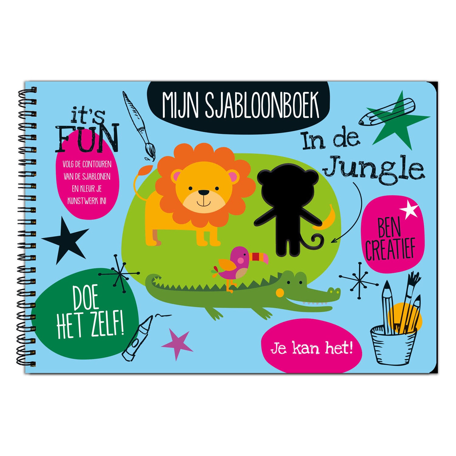 Mijn sjabloonboek - in de jungle