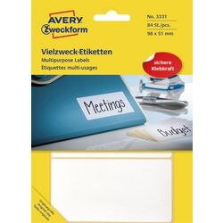 Etiketten avery 3324 wit 84 stuks