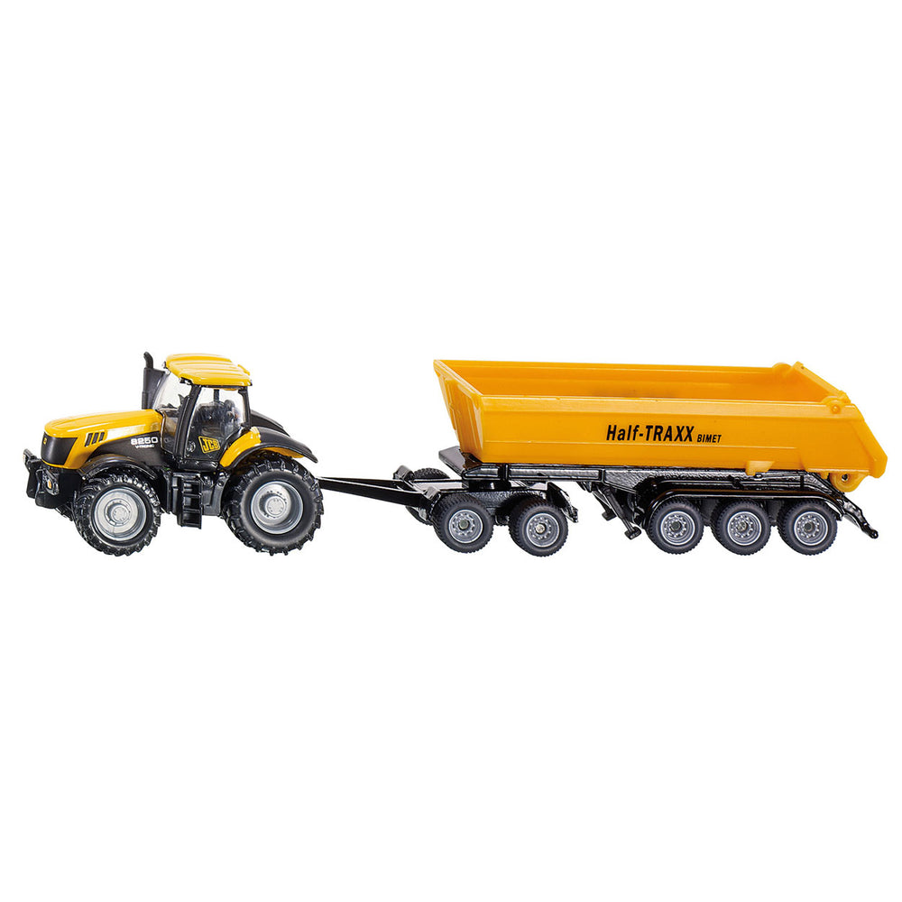 Siku 1858 traktor met aanhanger 1:87