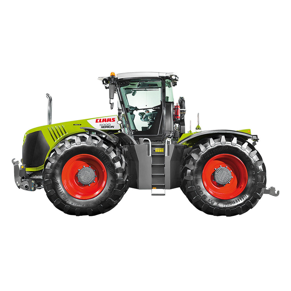Siku 3271, claas xerion 5000 tractor, 1:32, metaal kunststof, groen, ackermann-besturing en trekhaak