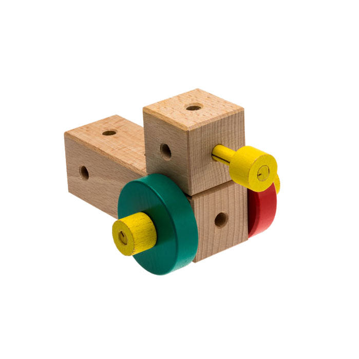 Matador maker land constructieset hout, 38dlg.