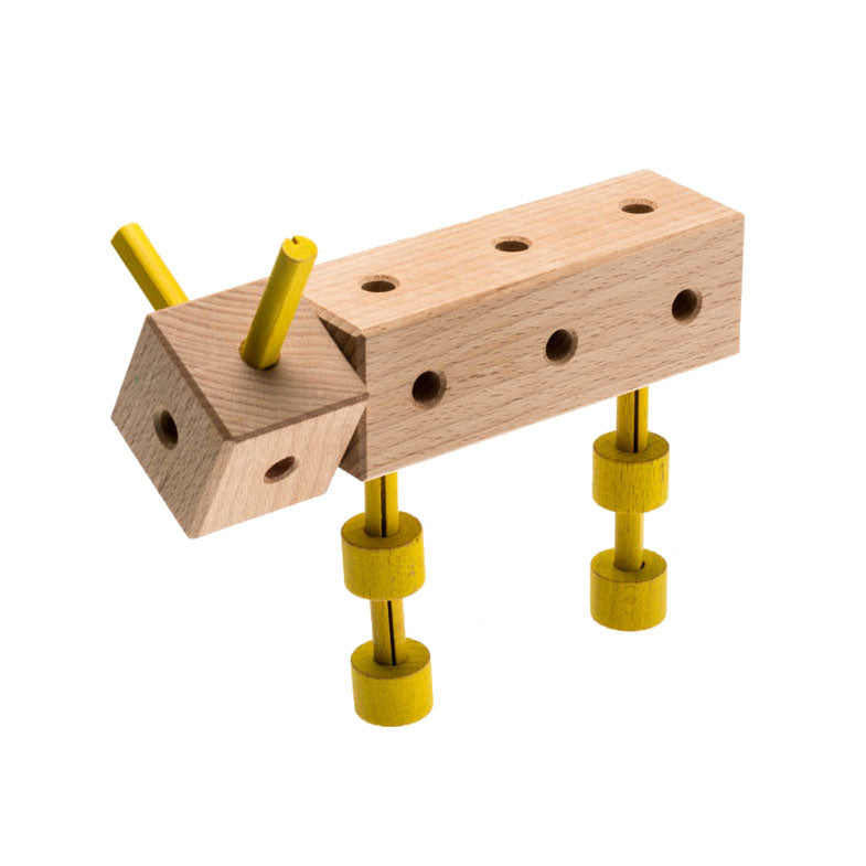 Matador maker land constructieset hout, 38dlg.