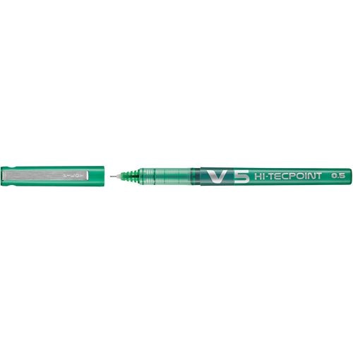 Rollerball pilot hi-tecpoint bx-v5 0,3mm groen