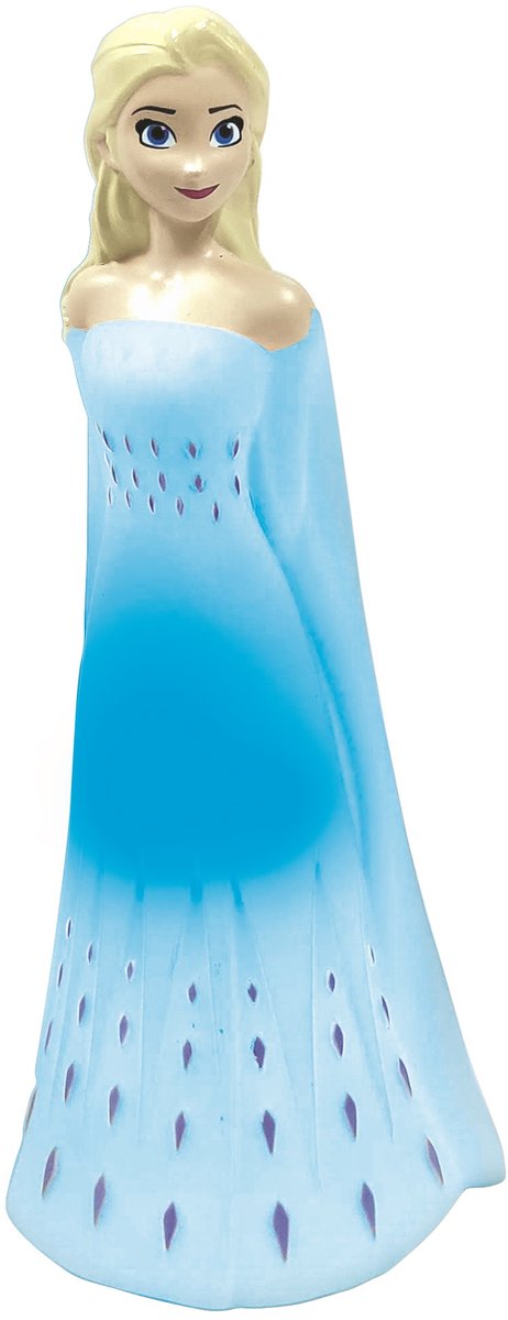 Lexibook frozen elsa 3d-ontwerp kleurveranderend nachtlampje approx 13cm