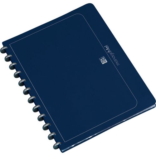 Showalbum oxford variozipp blauw a4