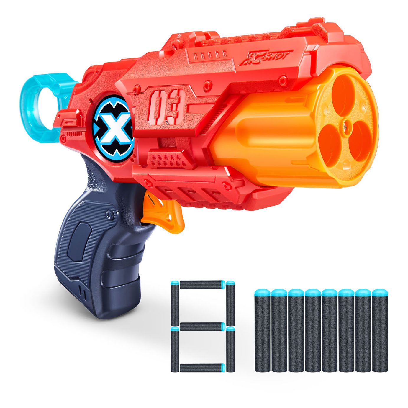 Zuru x-shot dartpistool met 8 pijlen