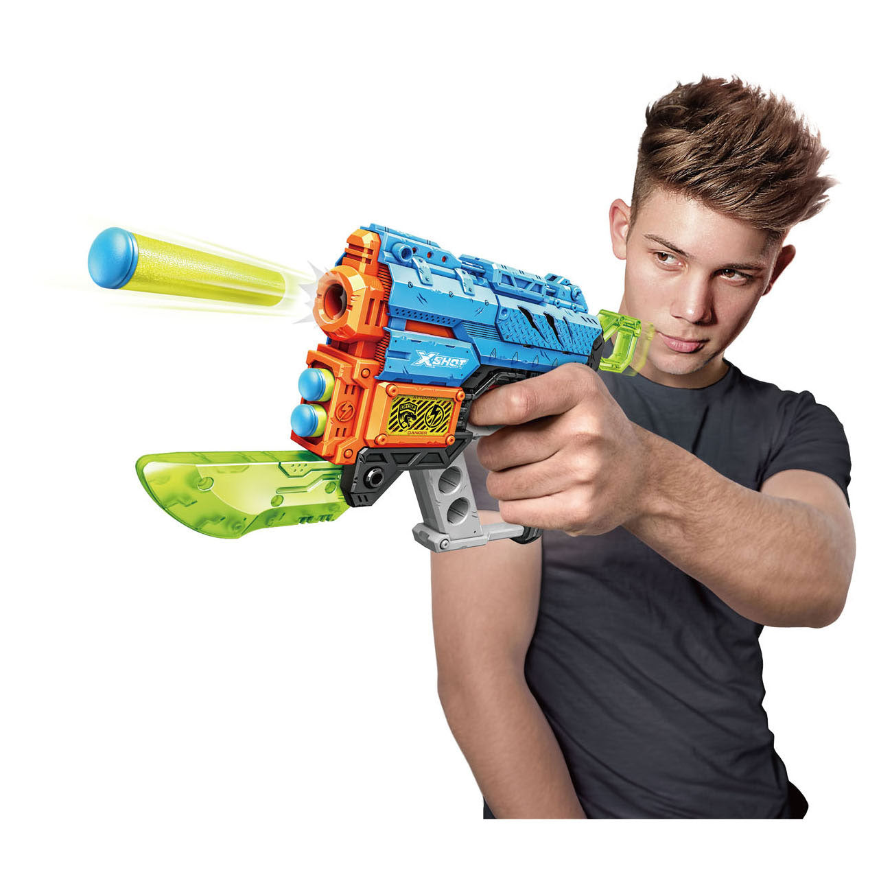 Zuru x-shot dino-aanval uitgestorven met 8 pijlen