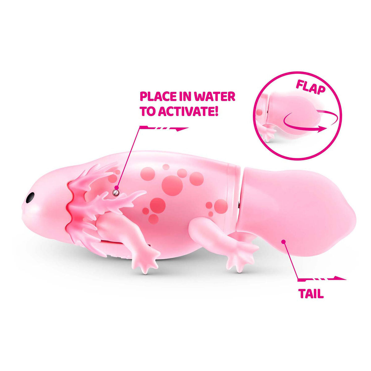 Pets living zwemmende axolotl assorti