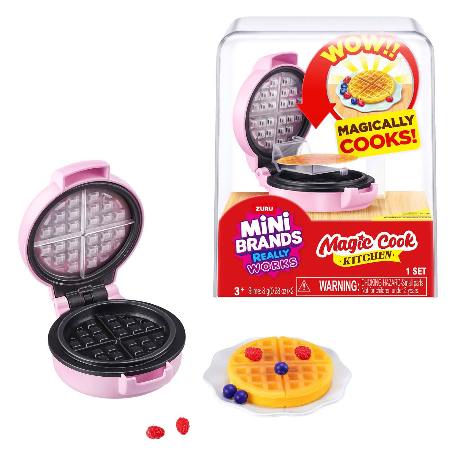 Zuru mini brands cook kitchen wafelijzer