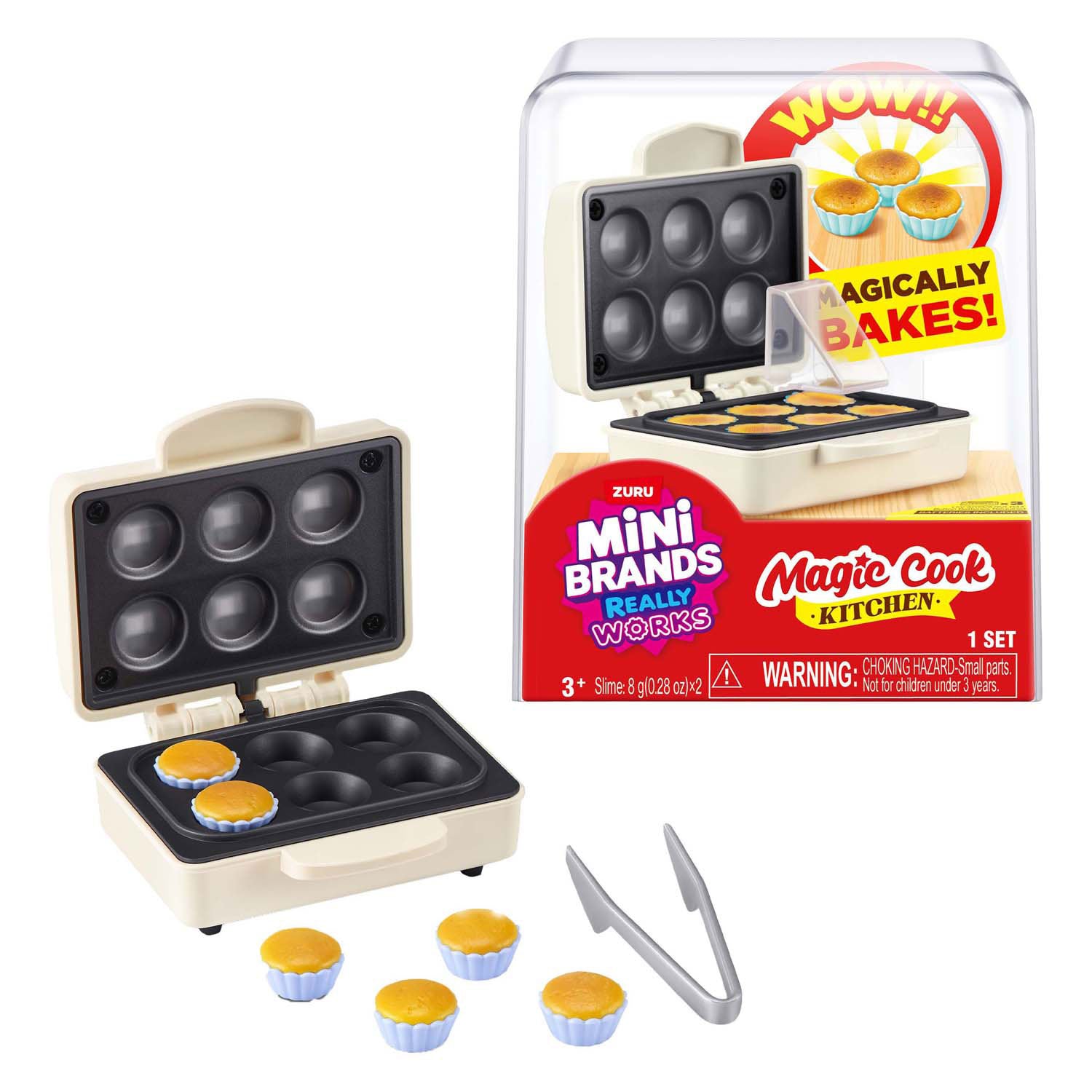 Zuru mini brands cook kitchen cupcake ijzer