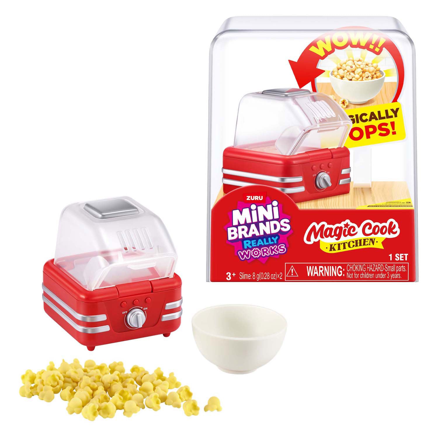 Zuru mini brands cook kitchen popcornmaker