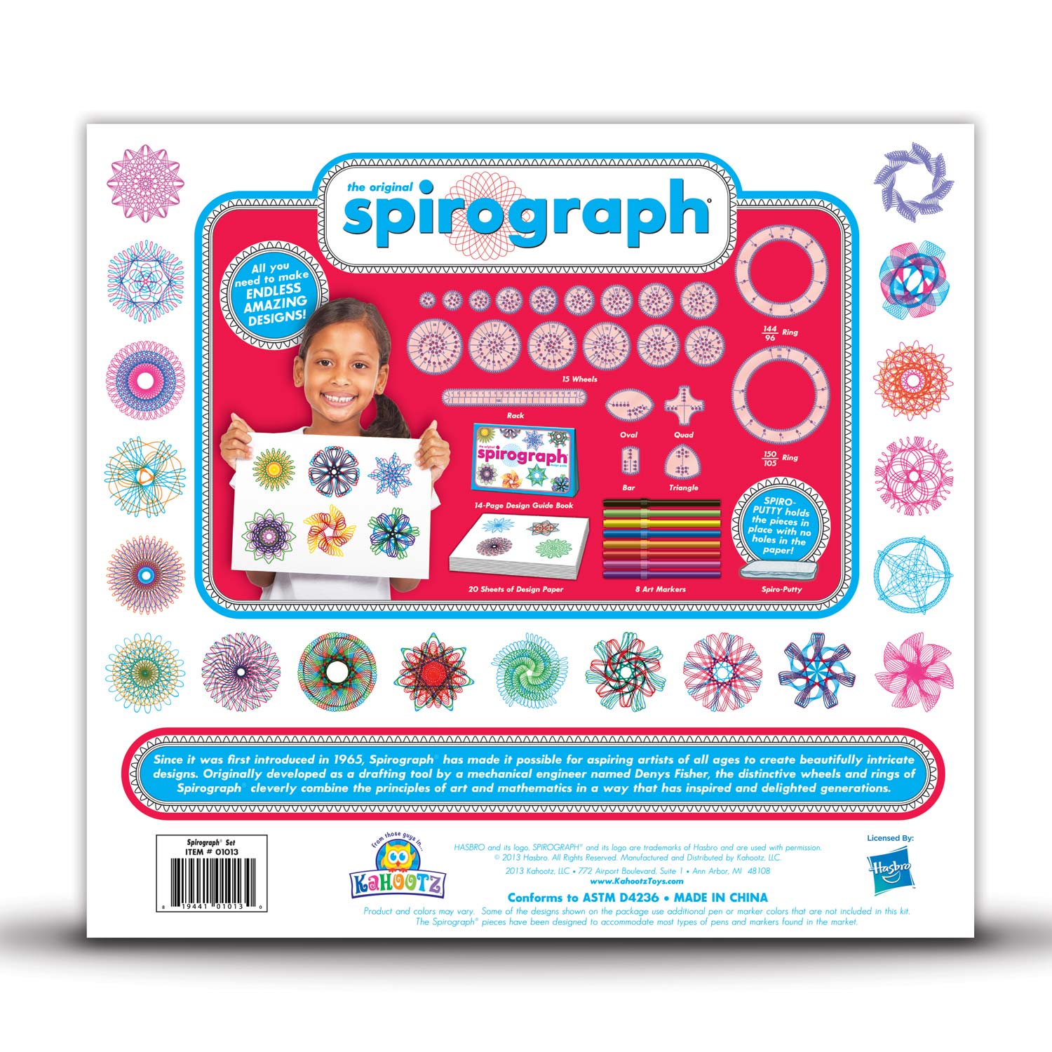 Spirograaf Speelset met Markers