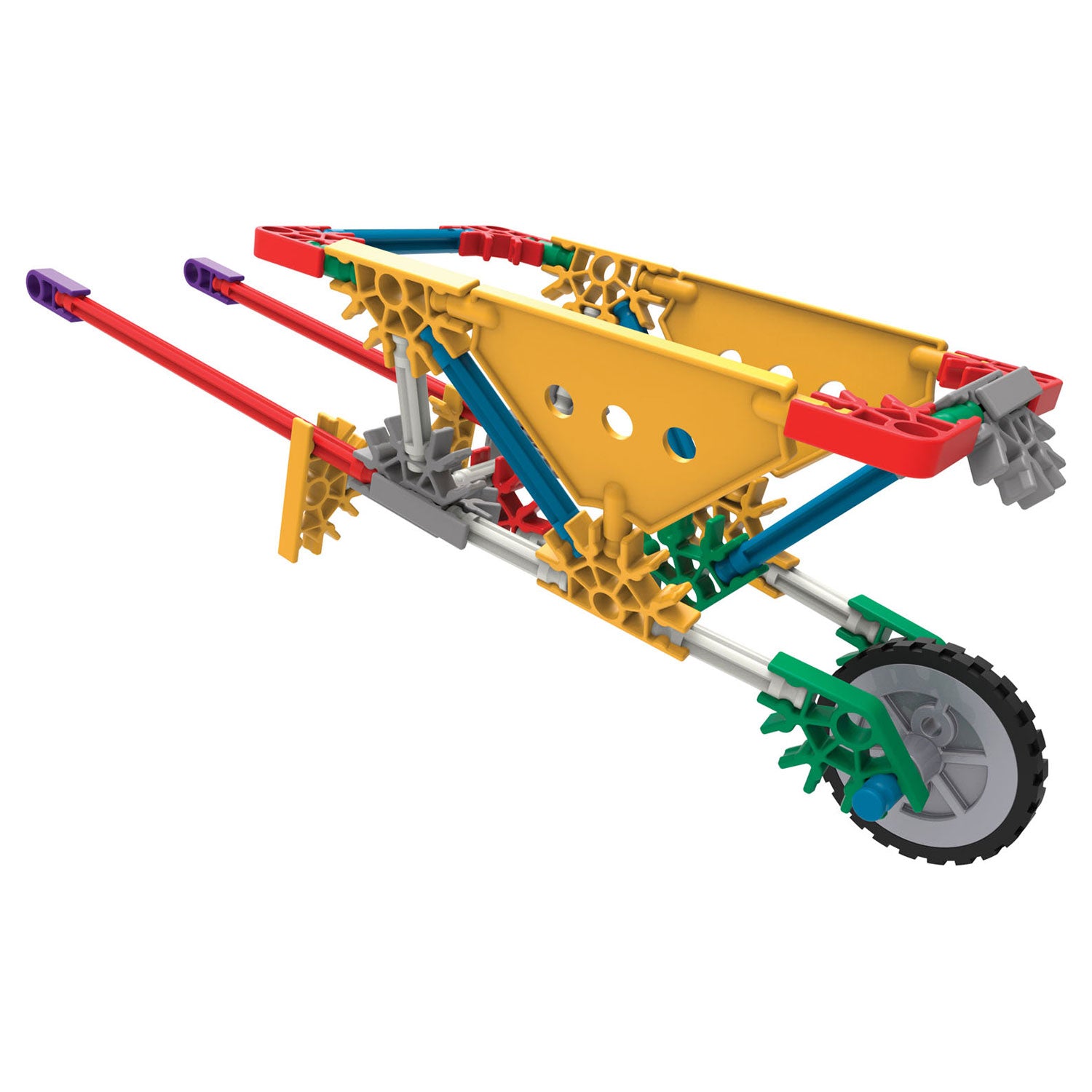 K'nex-stamverkenningen: hefbomen, katrollen en bouwset