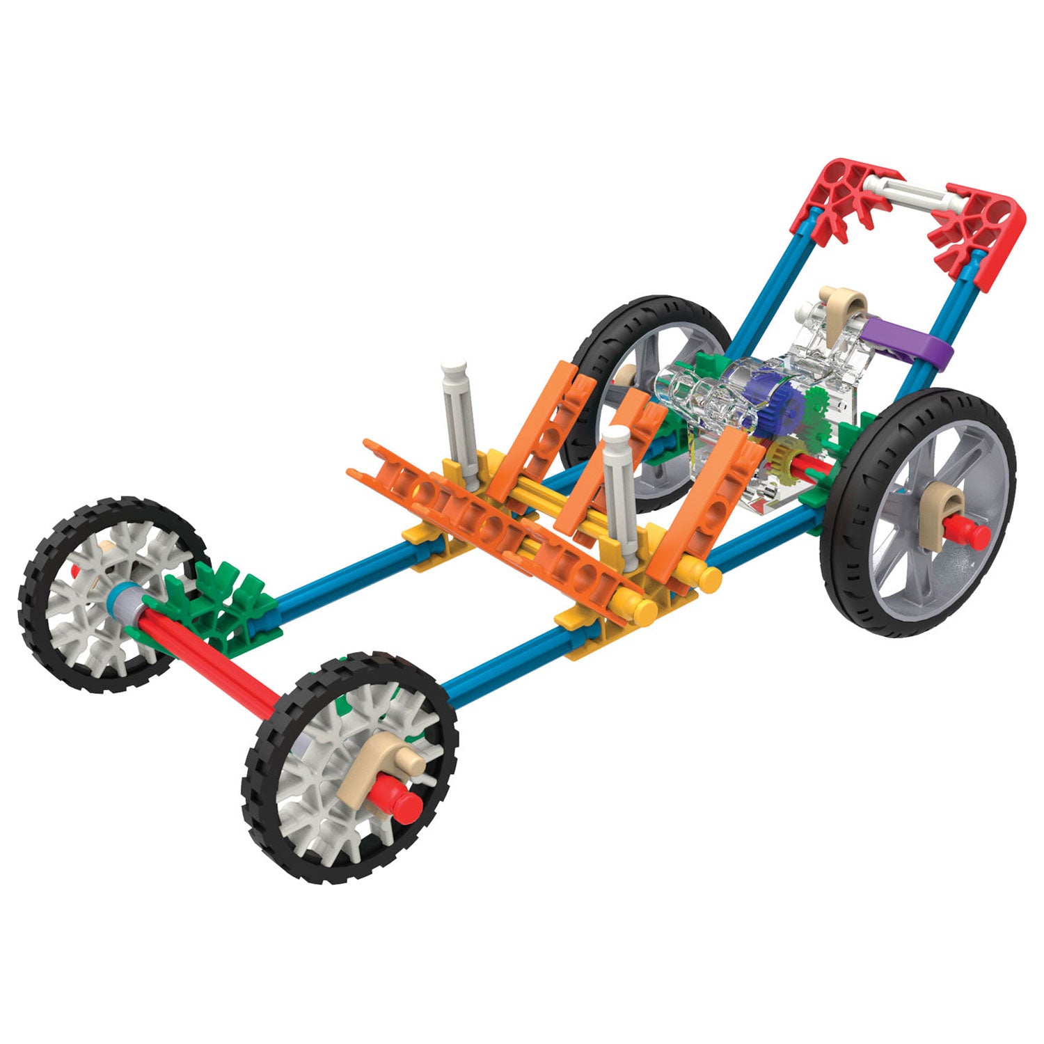 K'nex-stamverkenningen: bouwsets voor voertuigen