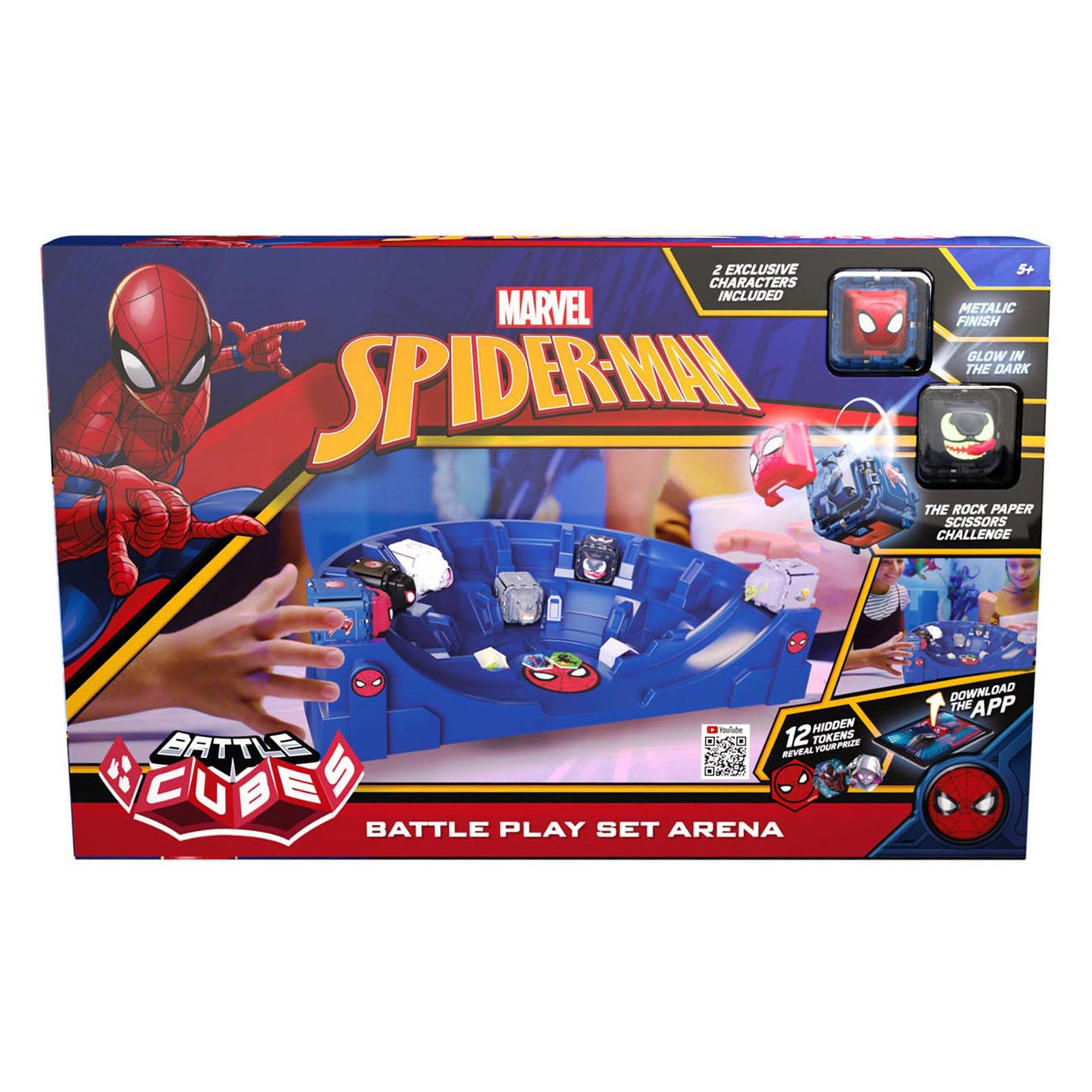 Battle Cubes Arena Marvel Spiderman-set