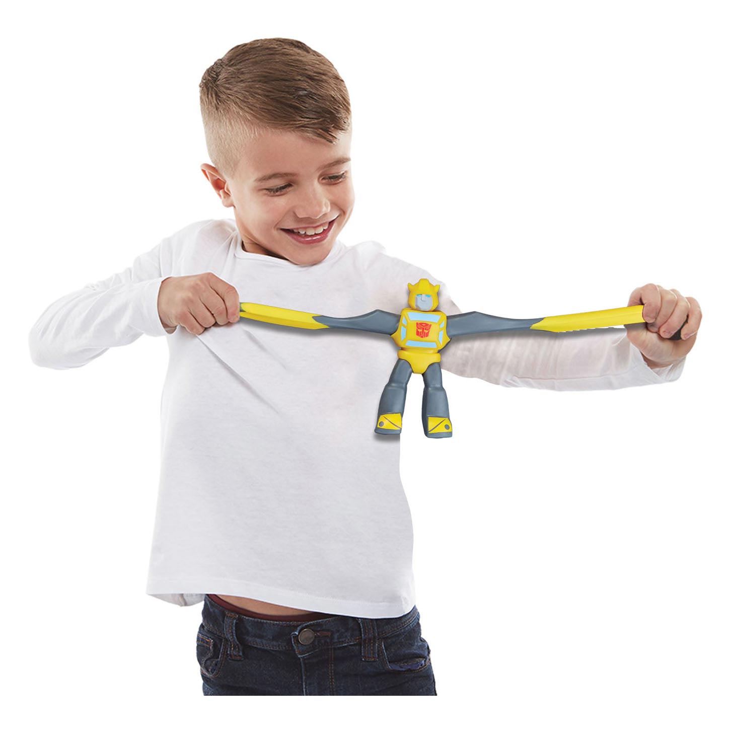 Stretch Armstrong Transformers Bumblebee