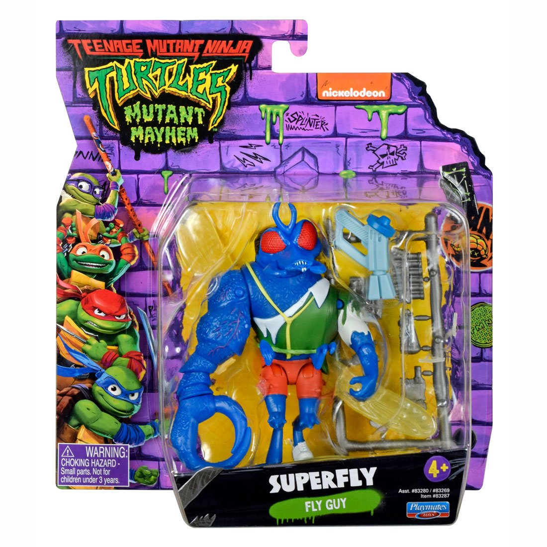 Boti Teenage Mutant Ninja Turtles speelfiguur - Superfly Fly Guy