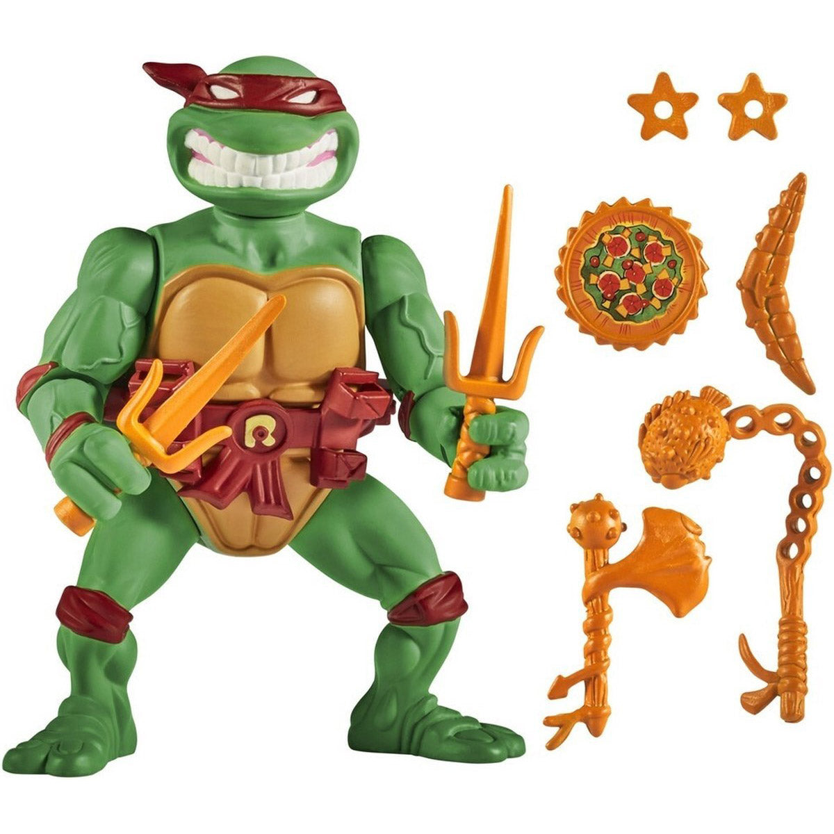 Teenage Mutant Ninja Turtles Speelfiguur met Opberg Schild - Raphael
