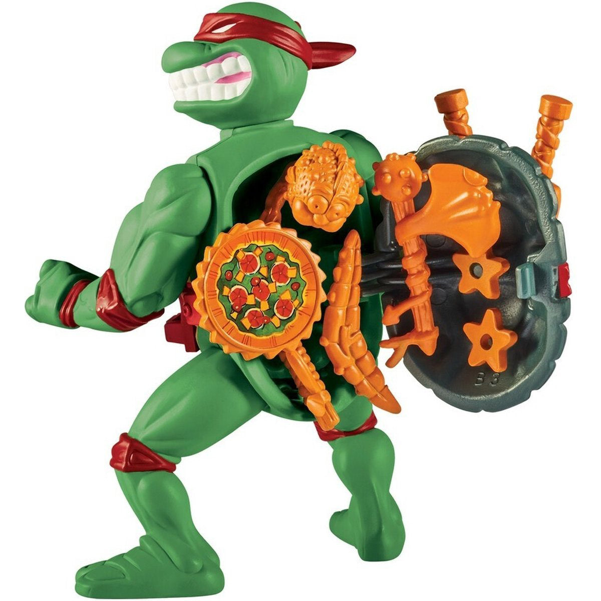 Teenage Mutant Ninja Turtles Speelfiguur met Opberg Schild - Raphael