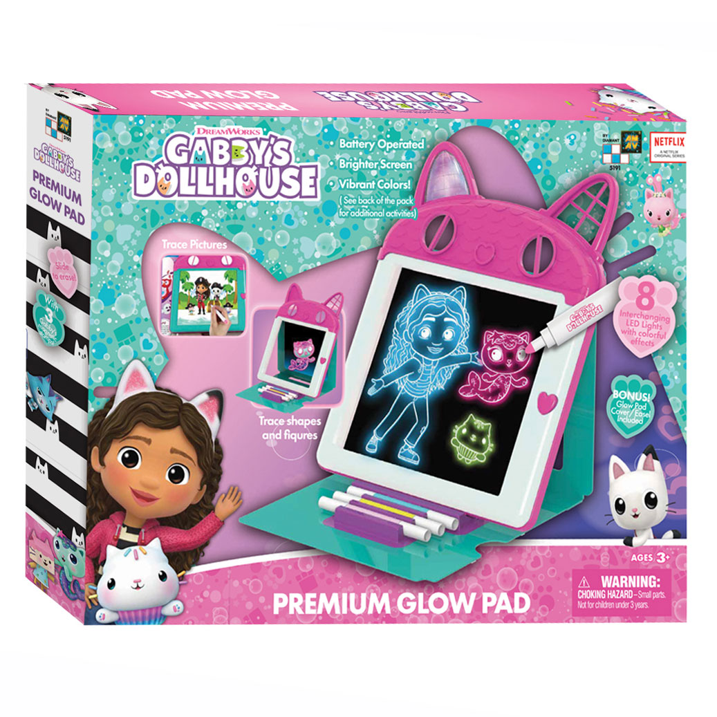Gabby's Poppenhuis Premium Glow Pad Tekenbord