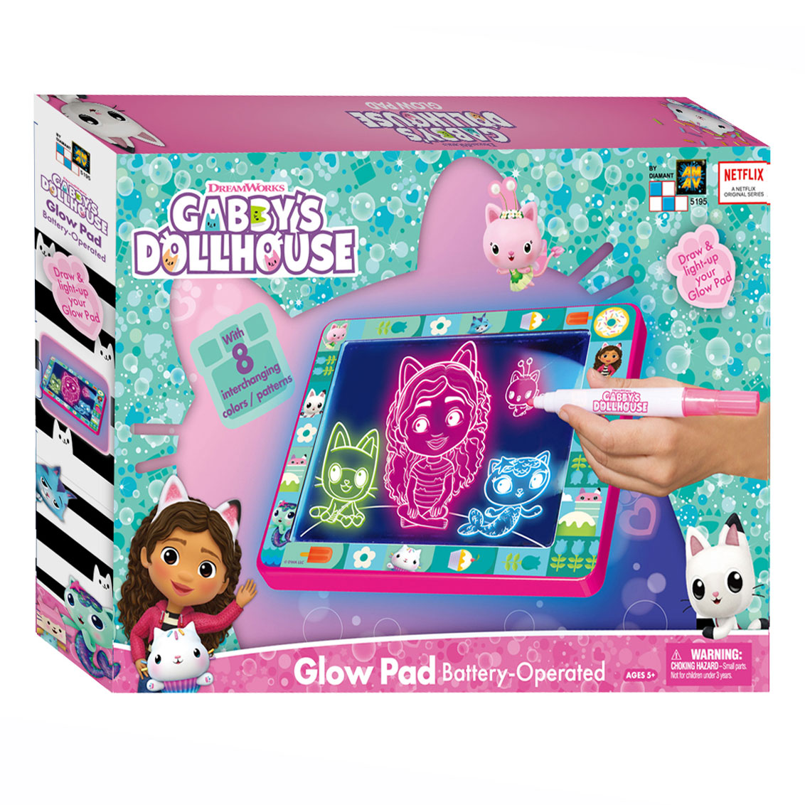 Gabby's Poppenhuis Glow Pad Tekenbord