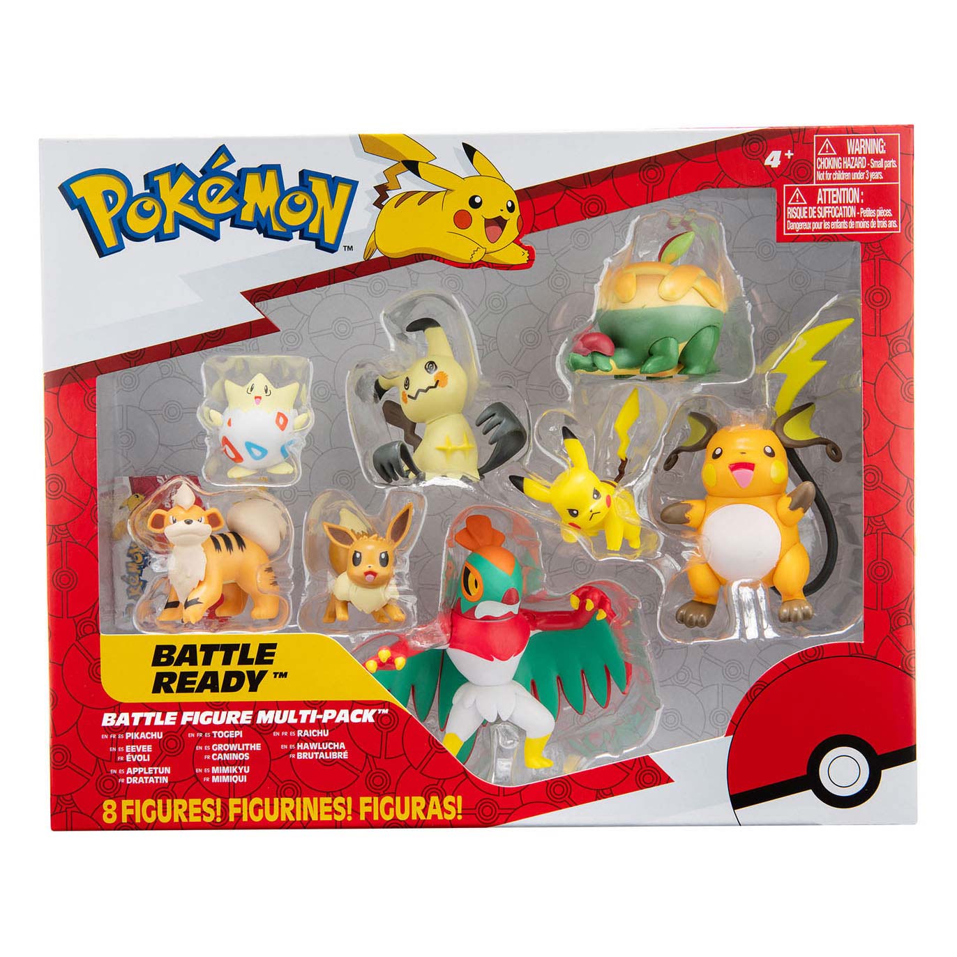 Pokemon Multipack Speelfiguren, 8 stuks