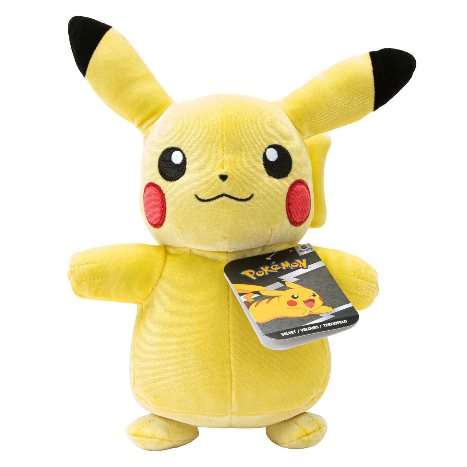 Pokémon Knuffel Pluche Fluweel - Pikachu, 20cm