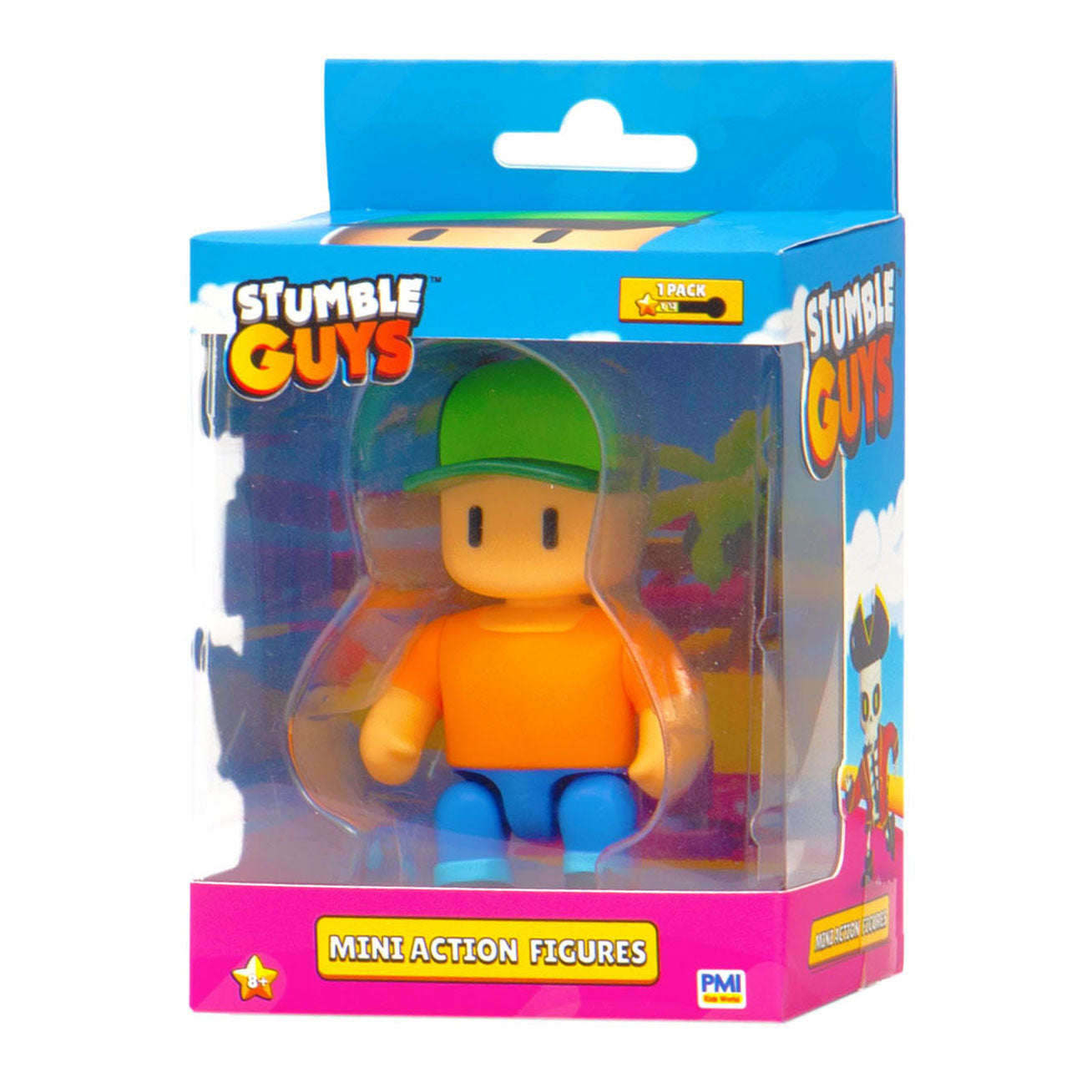 Boti Stumble Guys mini actiefiguur - dhr. struikelen