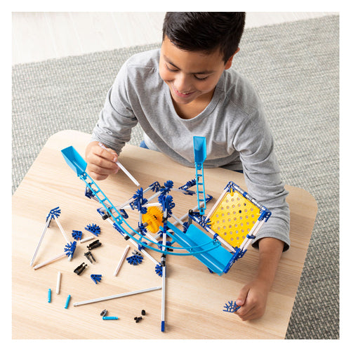 K'nex knikkerbaan met motor, 504dlg.