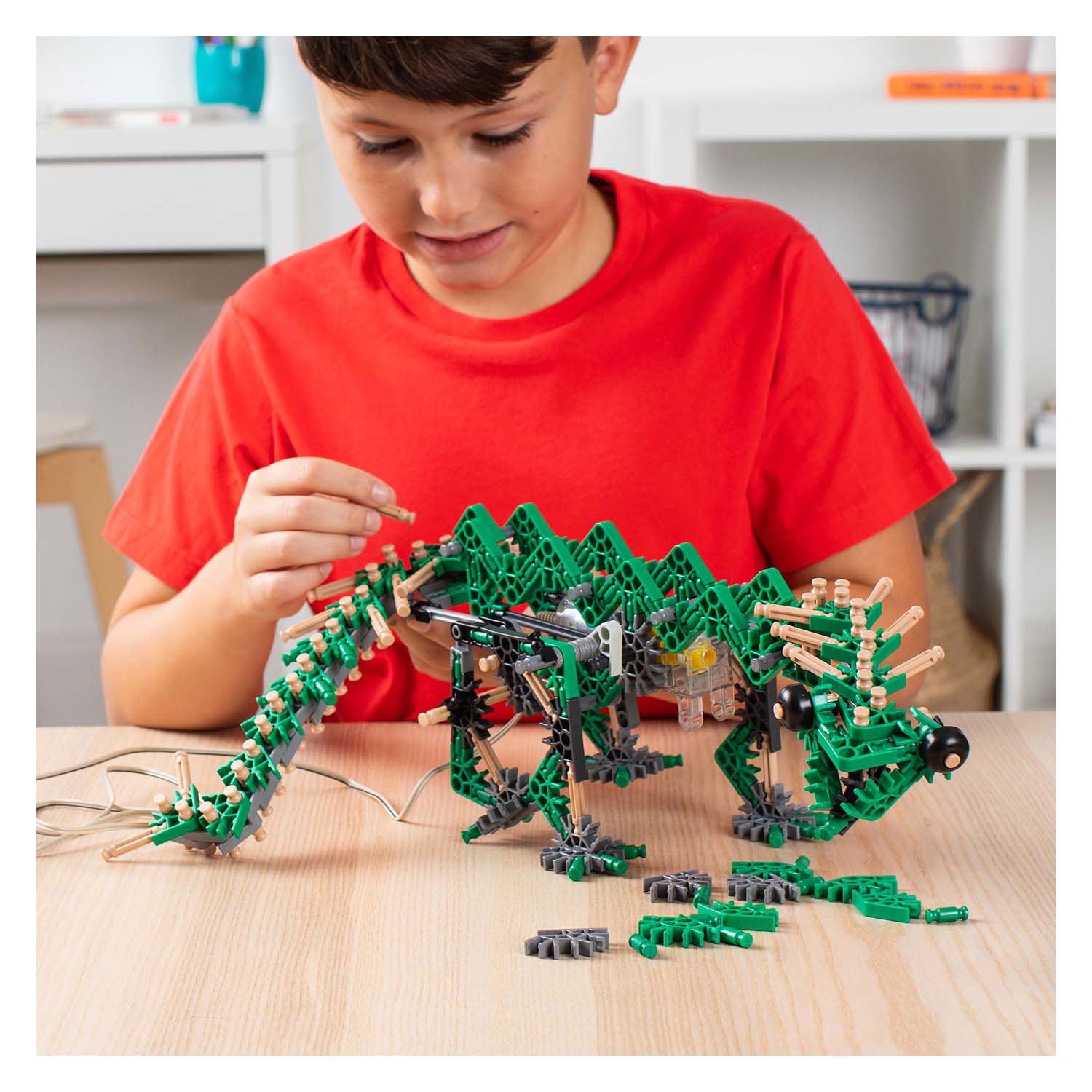 K'nex knexosaurus rex met motor, 255dlg.