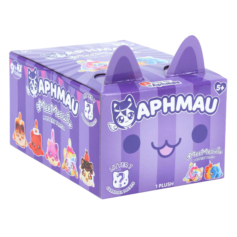 Aphmau - 15 cm mystery meemeow knuffel - series 7 carnival treats